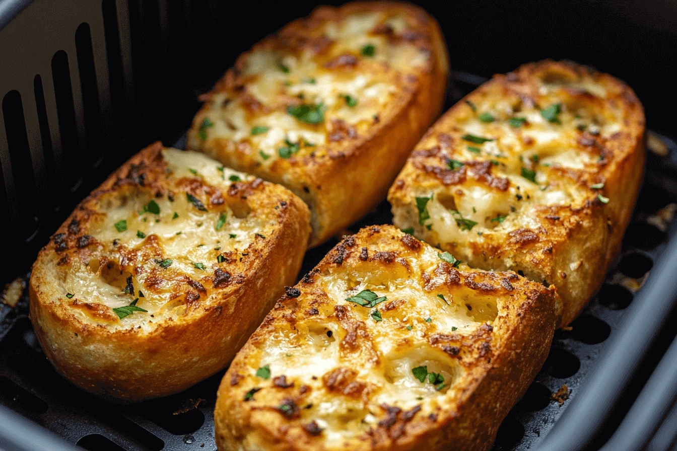 Homemade Garlic Bread in Air Fryer