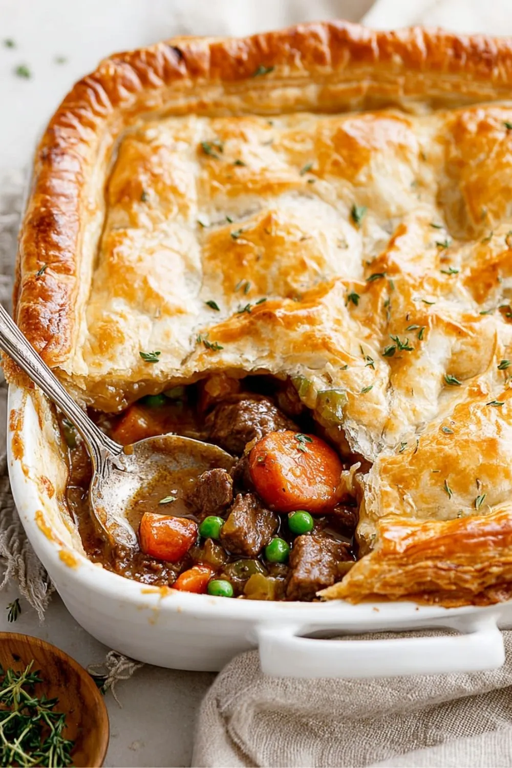 Beef Pot Pie – Golden & Flavorful Dinner Idea