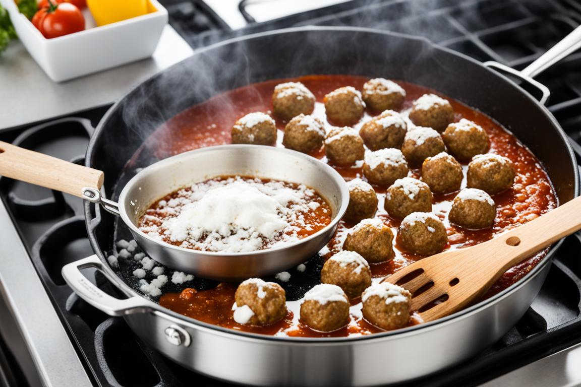 Can meatballs be cooked from frozen?