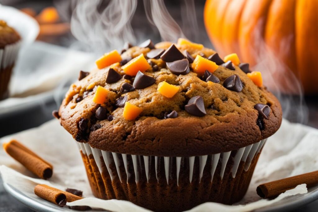 Health benefits of chocolate chip pumpkin muffins