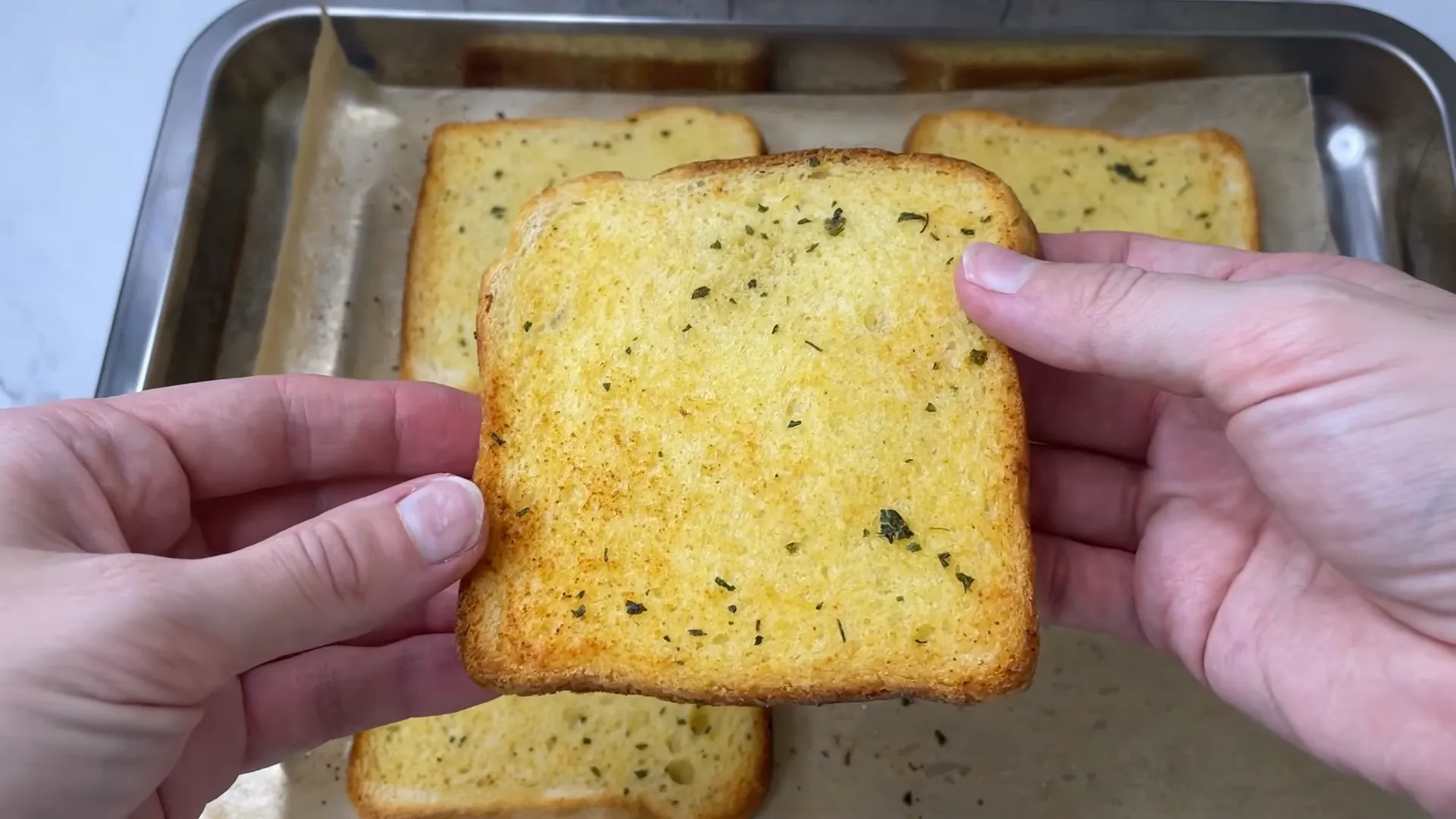 How To Make Garlic Bread With Normal Bread