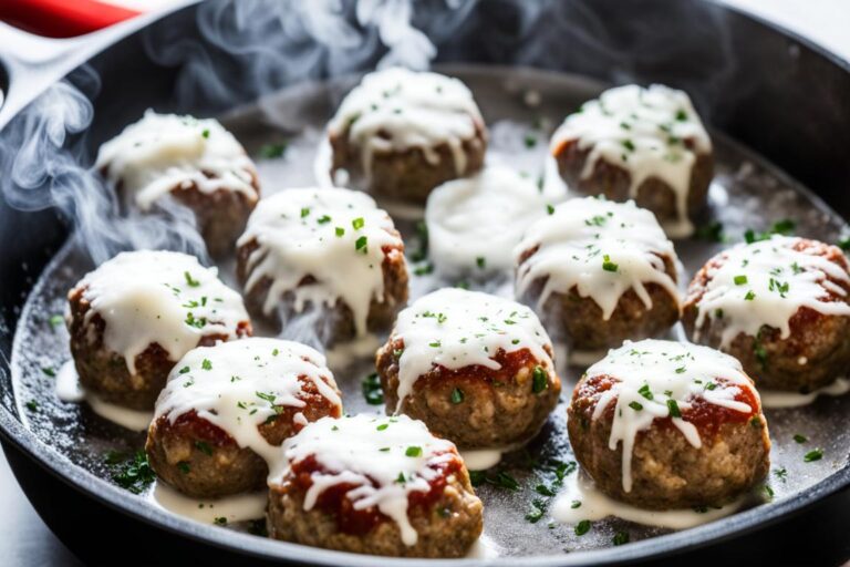 How long to heat up frozen cooked meatballs