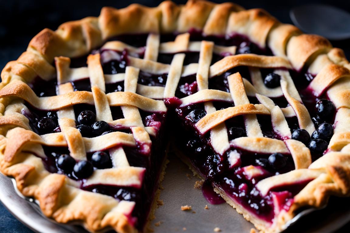 Should Frozen Blueberries Be Thawed Before Baking Pie?