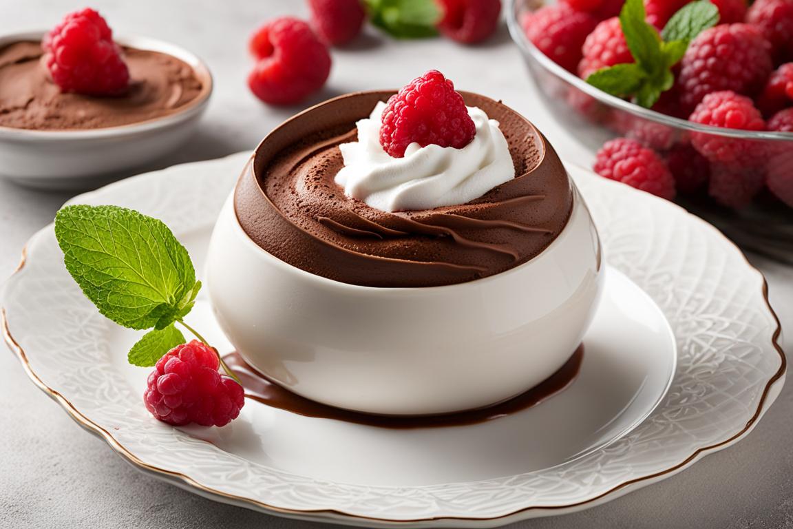 What is chocolate mousse made of?