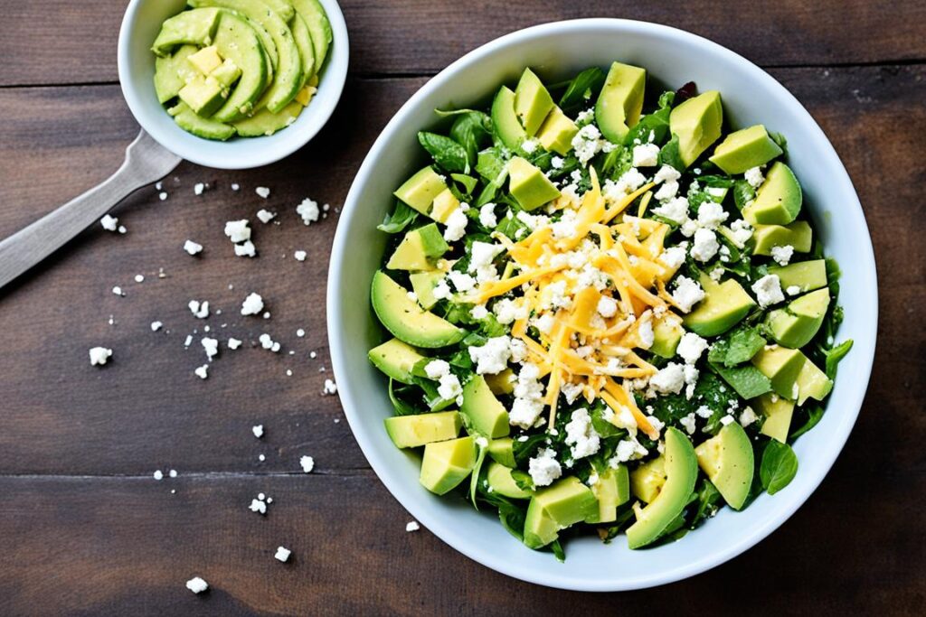 avocado cheese salad