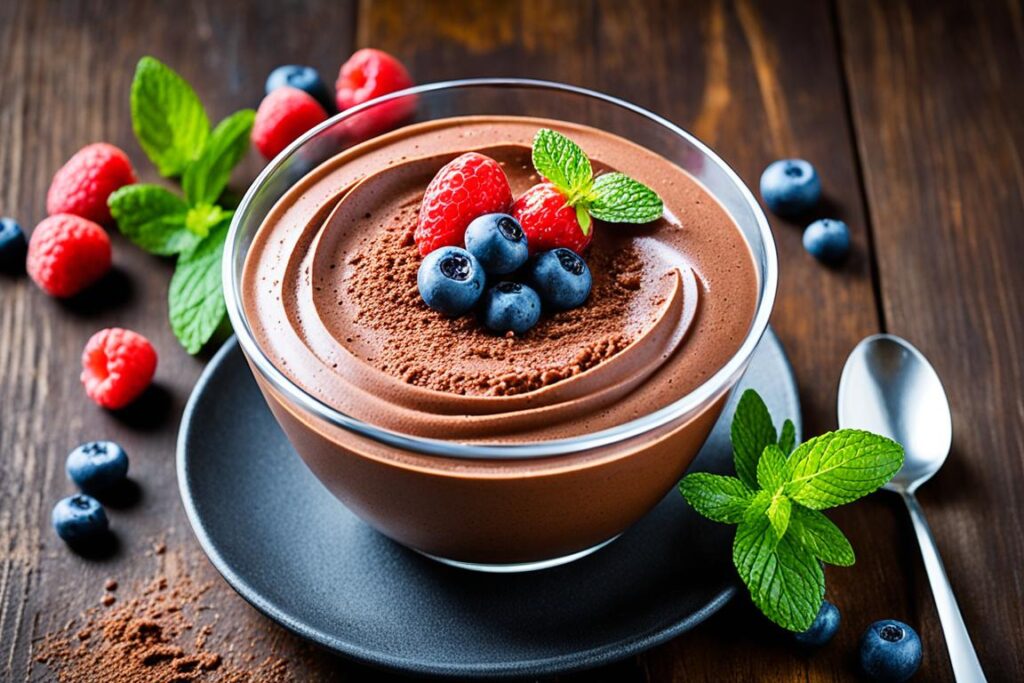 gluten-free chocolate mousse