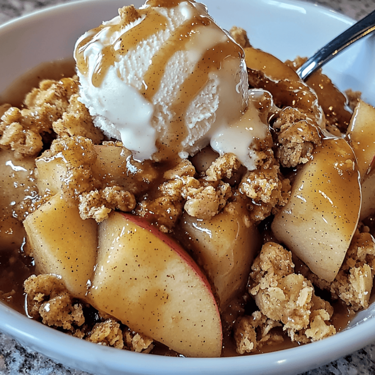 Homemade Apple Crisp