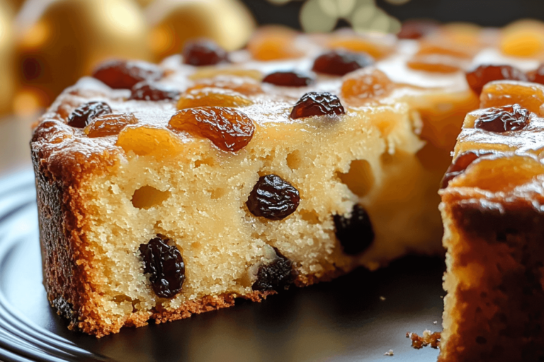 apple and raisin cake