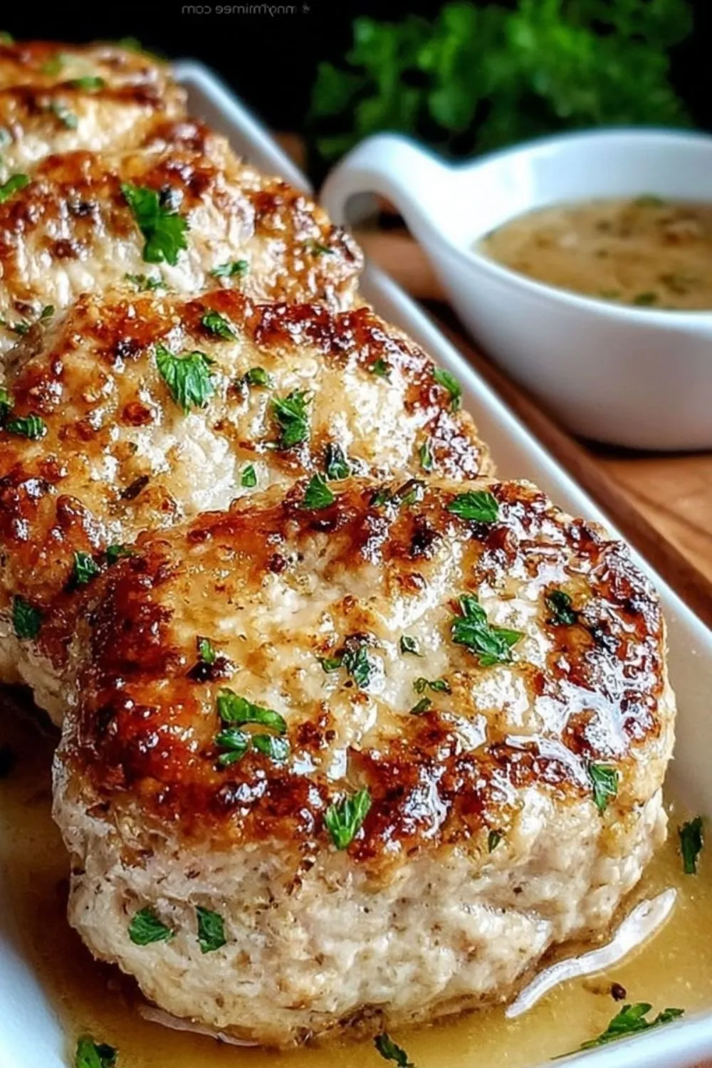 Garlic Parmesan Chicken Meatloaves: A Savory Delight!