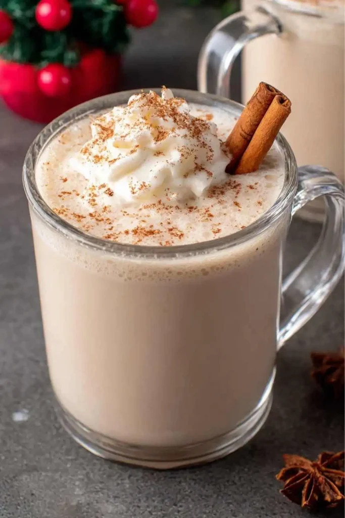 Creamy Homemade Eggnog recipe