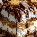 Peanut Butter Cookie Lasagna