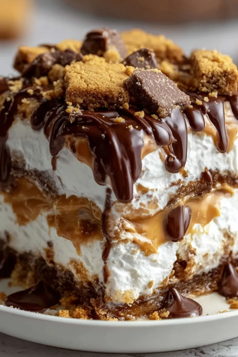 Peanut Butter Cookie Lasagna: A Delectable Treat Awaits!