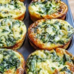 Spanakopita Egg Muffins