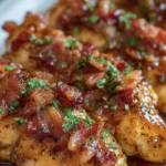 Sweet Maple Garlic Bacon Chicken