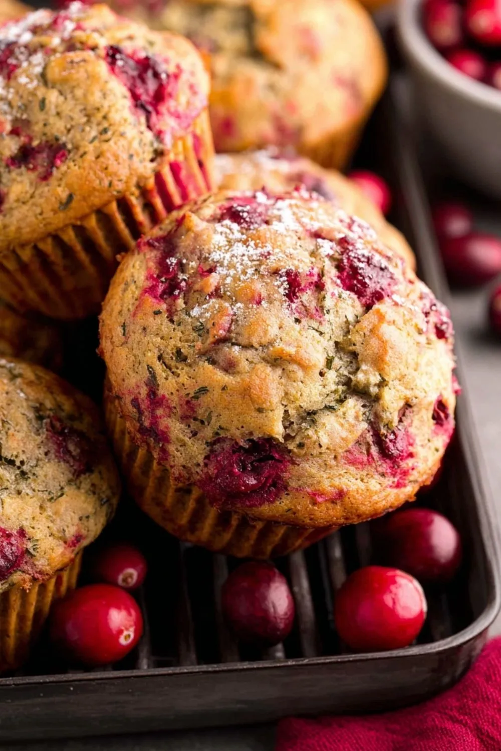 Cranberry Muffins with Fresh Cranberries: Bake Juicy Delights!