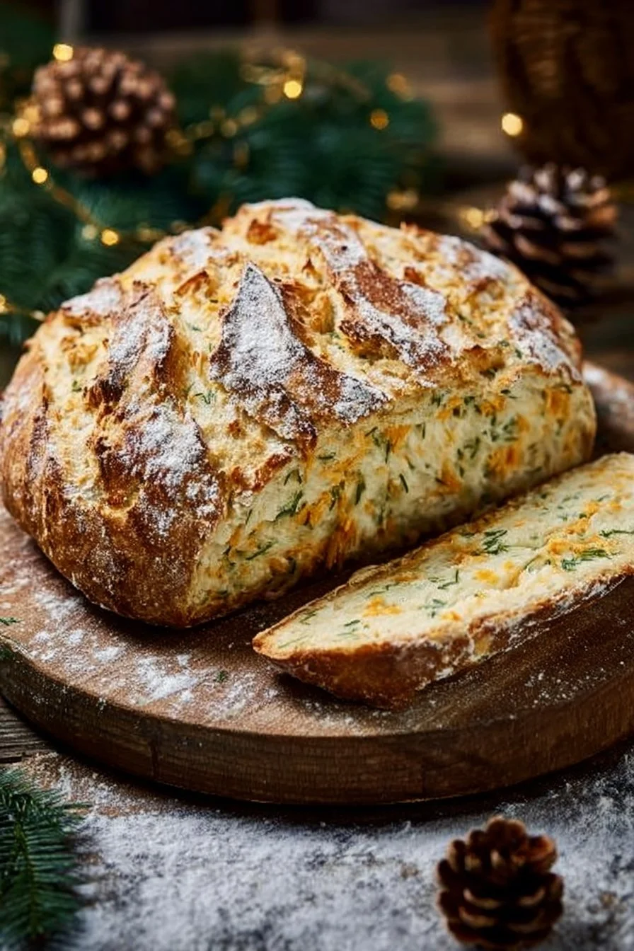Cheddar and Herb Soda Bread