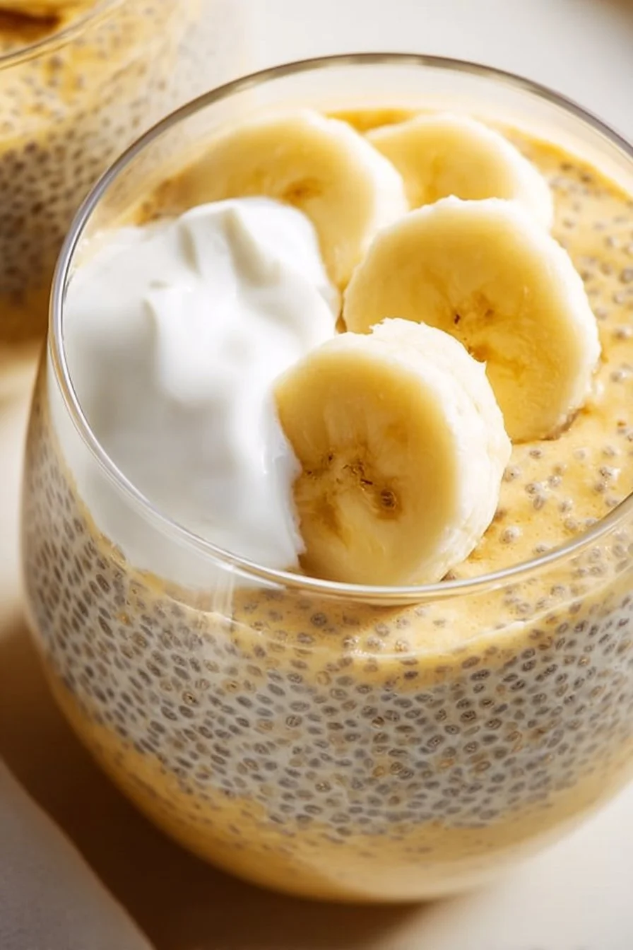 Creamy Banana Chia Pudding