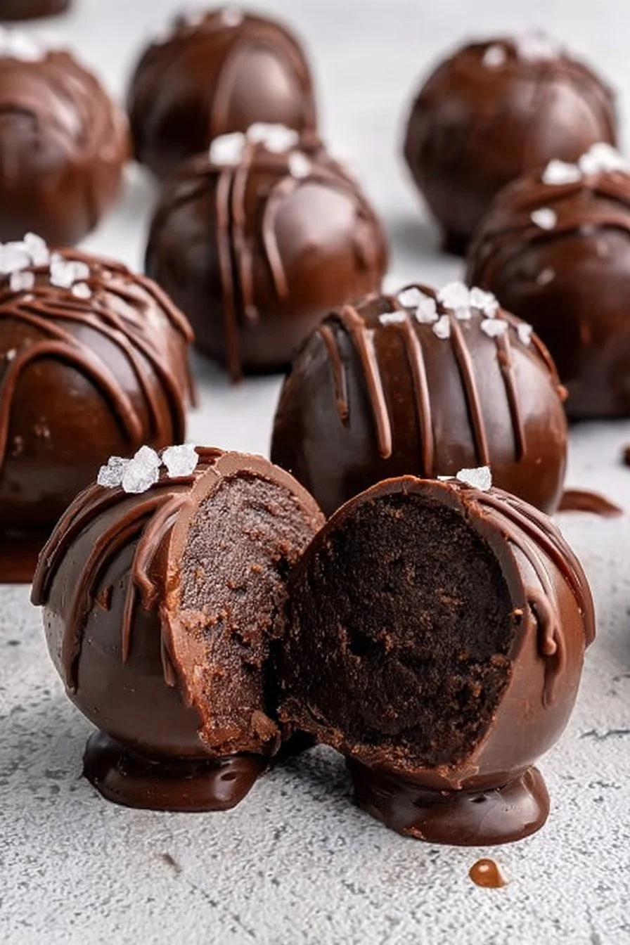 Dark Chocolate Protein Balls