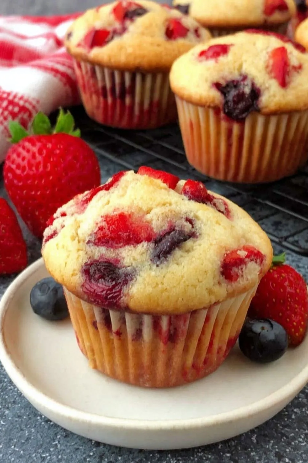 Blueberry Muffin Strawberry Shortcake: A Dreamy Delight!