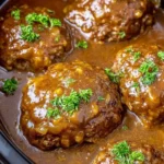 easy crock pot salisbury steak recipe
