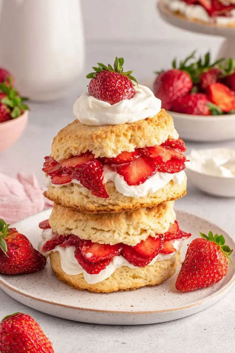 Easy strawberry shortcake recipe that anyone can master!