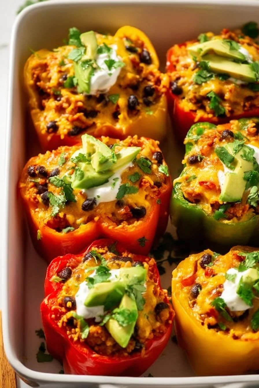 Easy Taco Stuffed Peppers