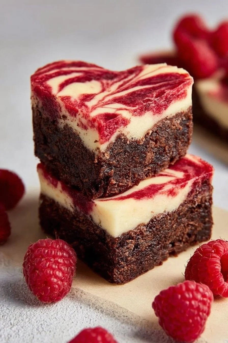 Heart Shaped Brownies