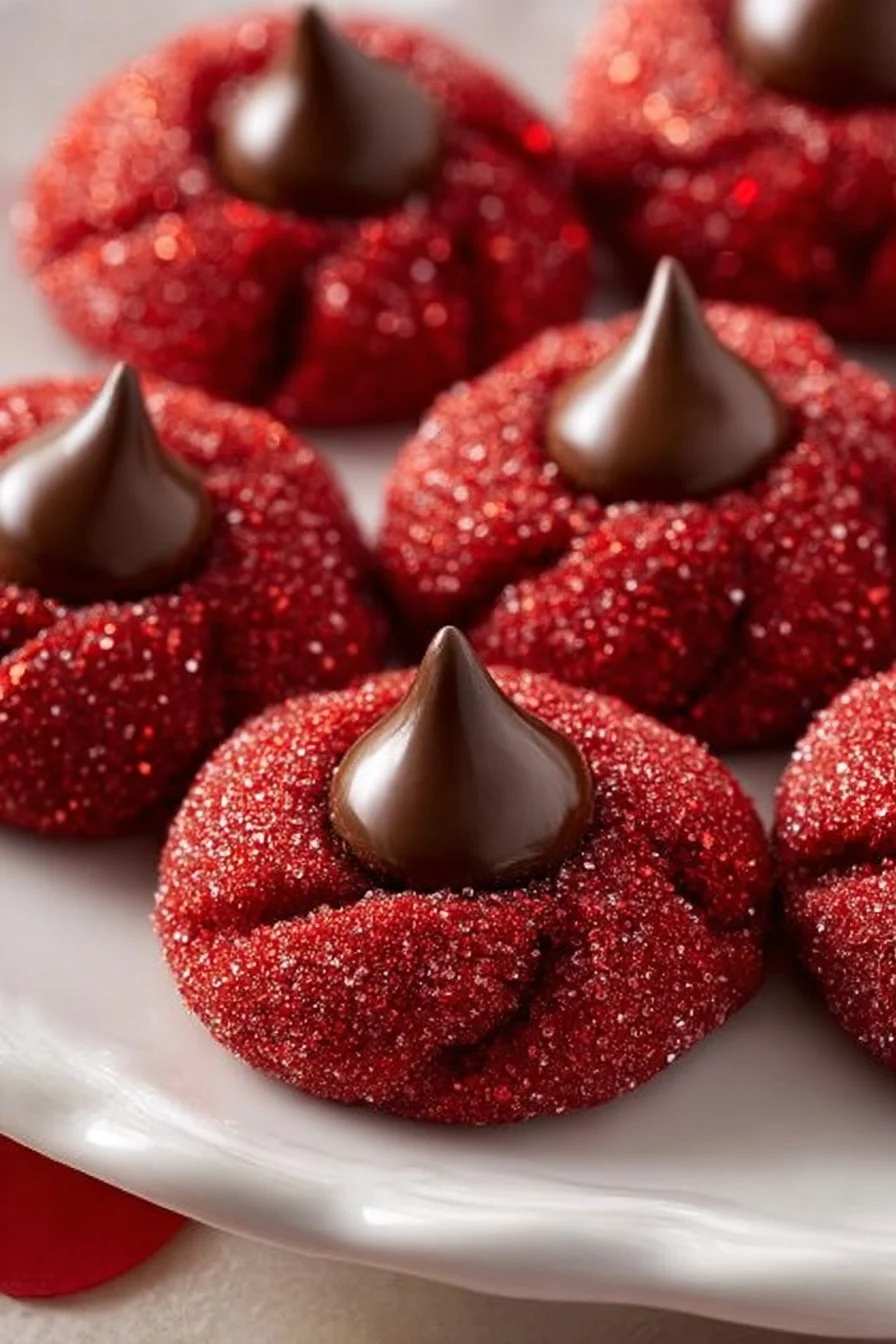 Hershey’s Red Velvet Blossoms
