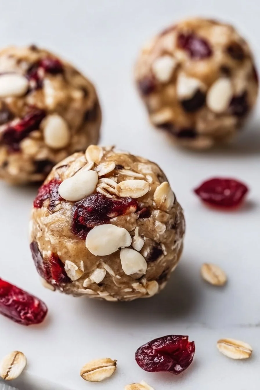 High-Protein Cranberry Energy Balls