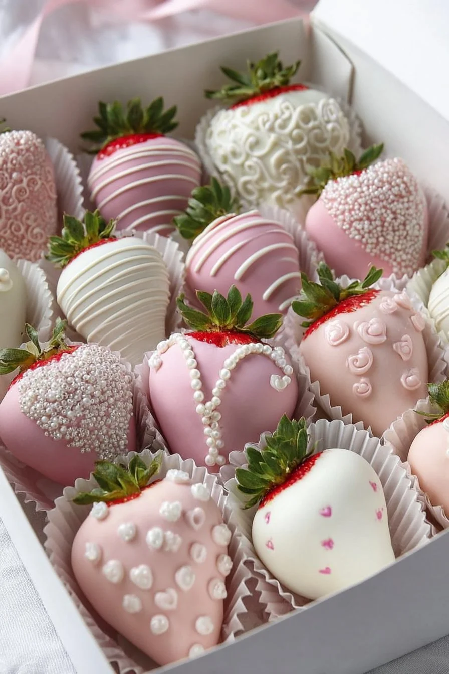 Mother’s Day Dipped Strawberries