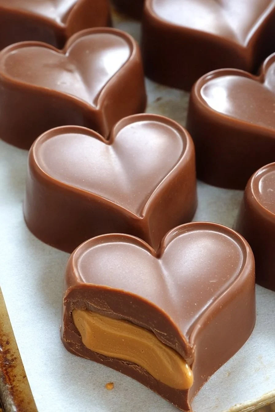 Reese’s Peanut Butter Valentine’s Hearts