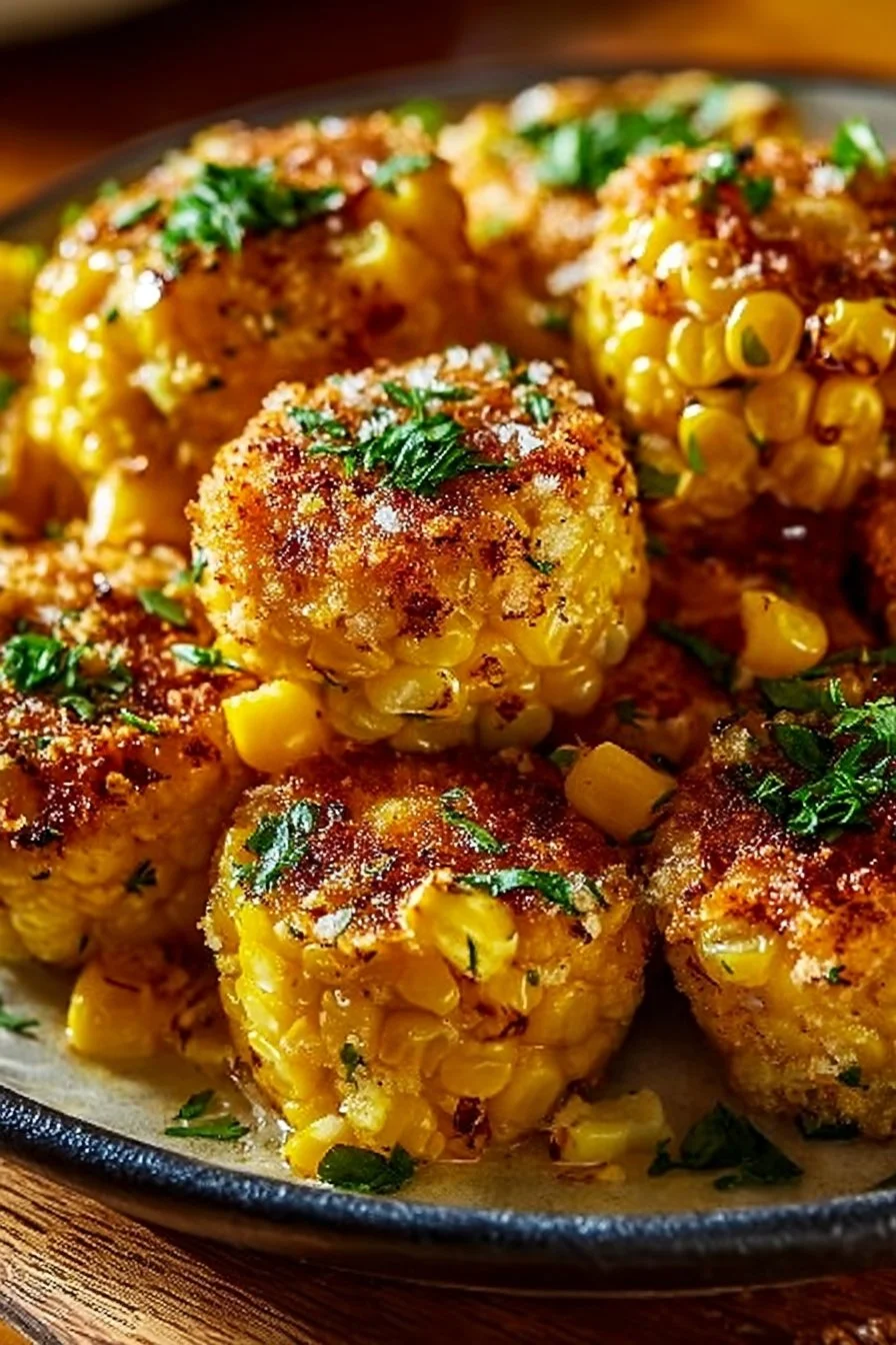 Spicy Mexican Corn Bites