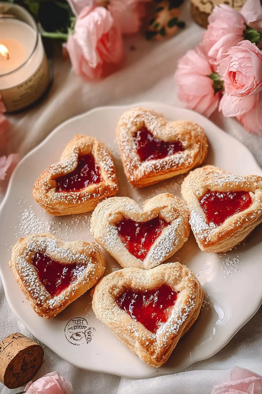 Vegan Love Letter Pastries
