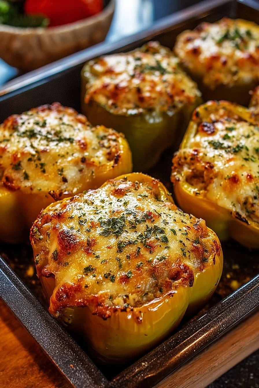 Vegetarian Stuffed Bell Peppers