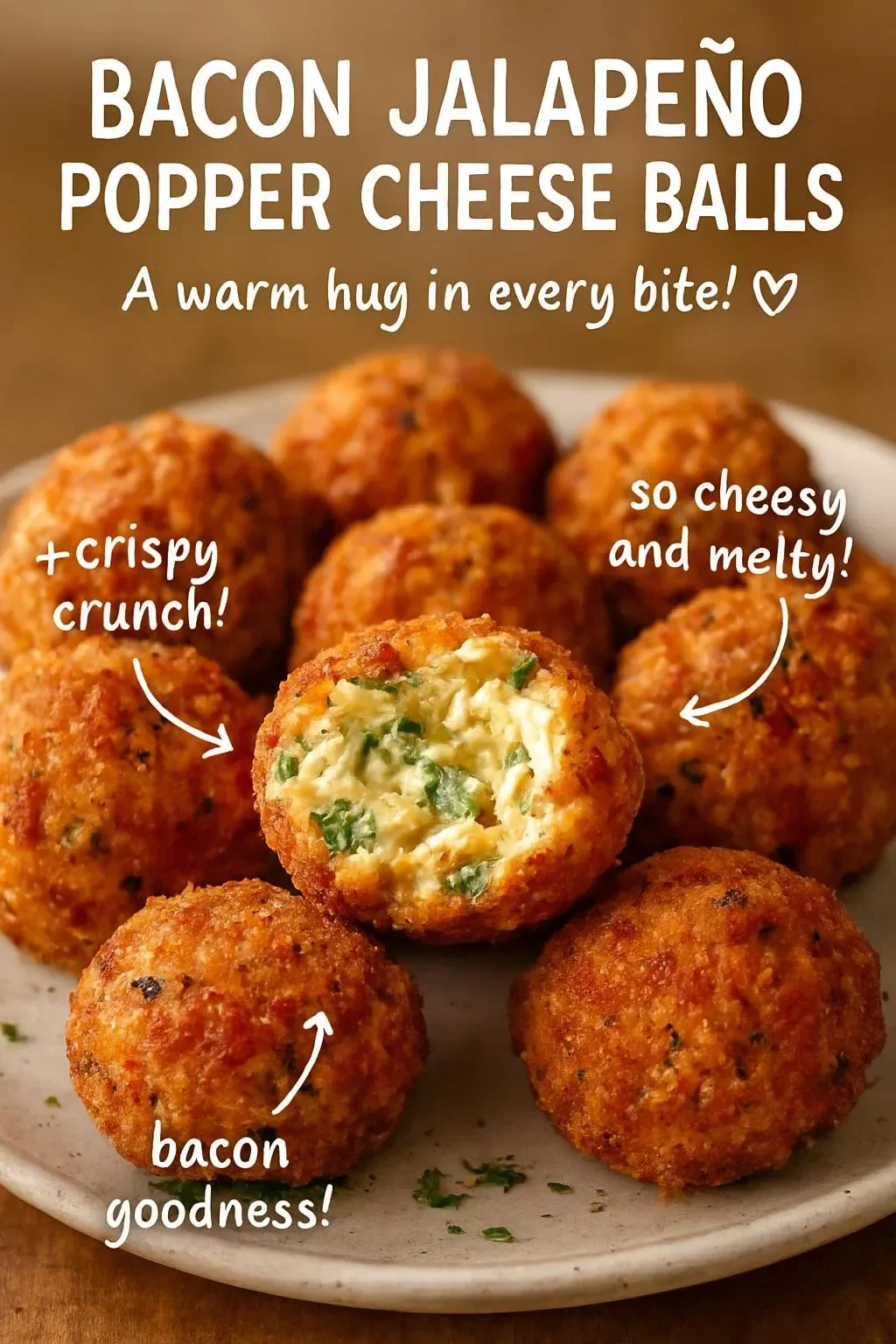 Bacon Jalapeño Popper Cheese Balls