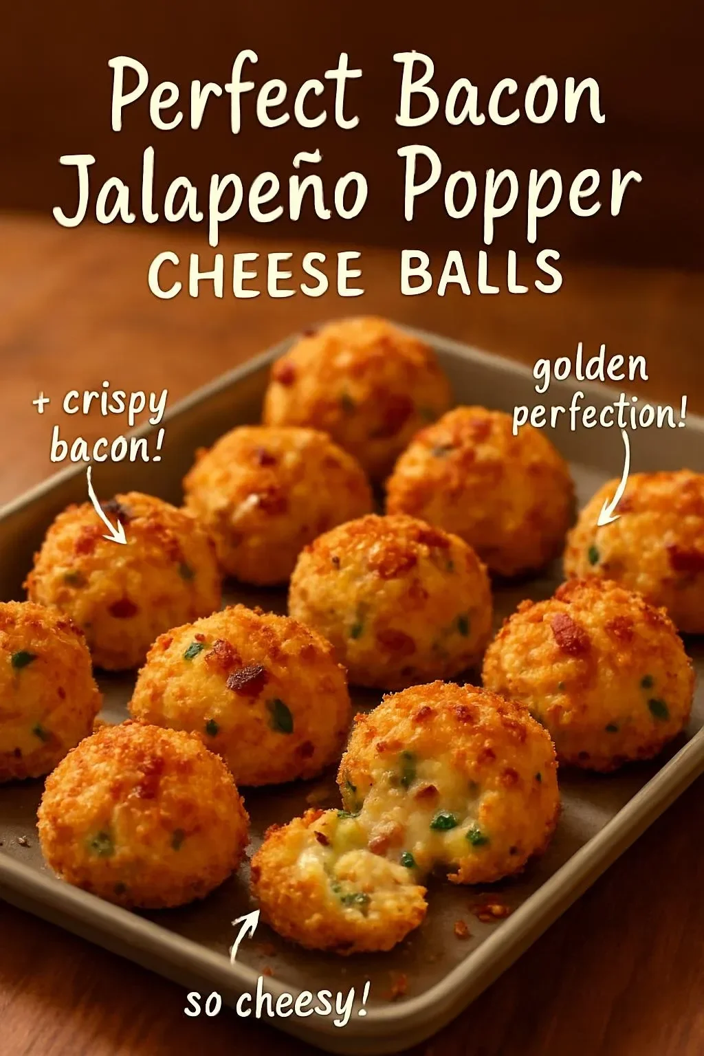 Bacon Jalapeño Popper Cheese Balls