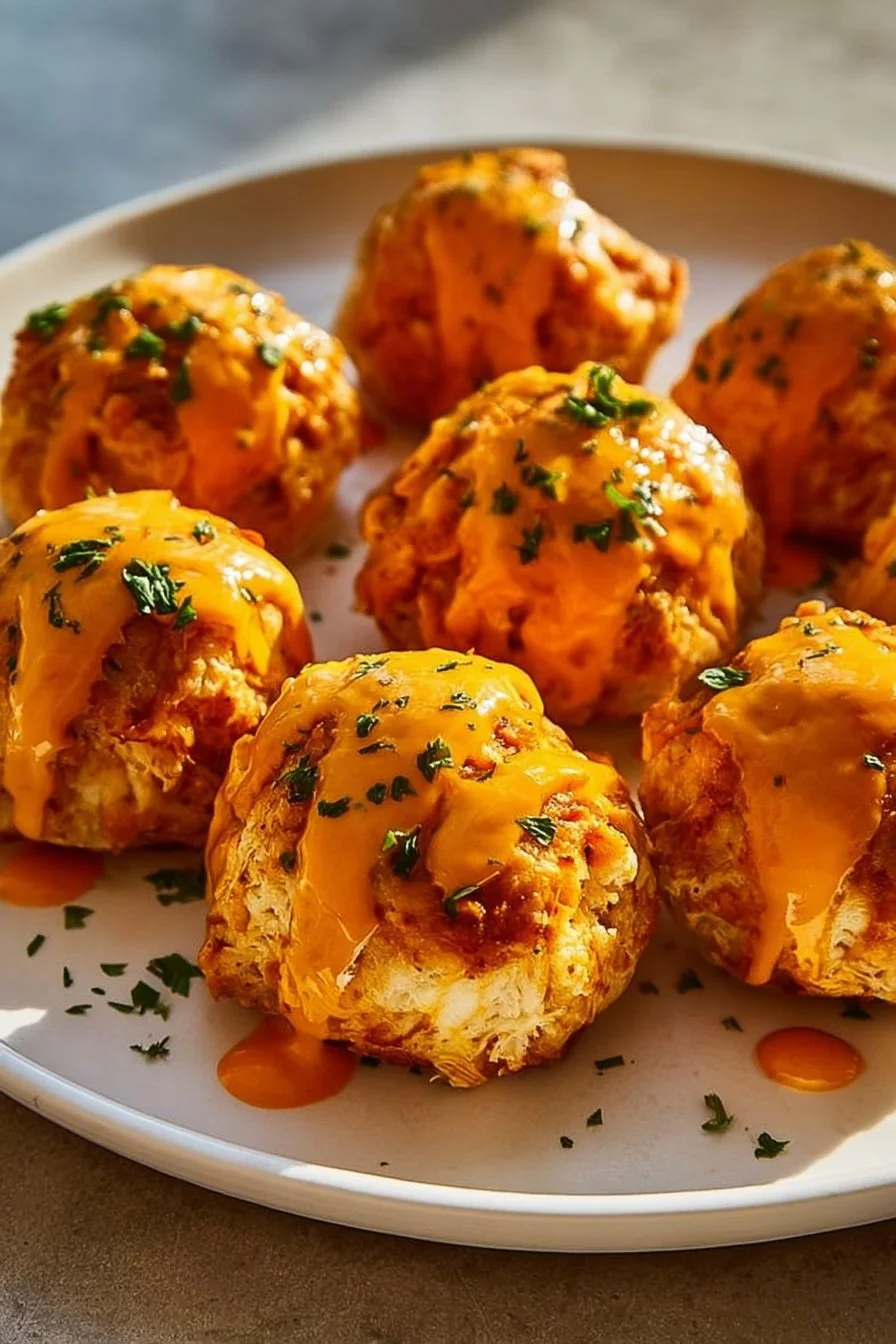 Buffalo Chicken Bombs