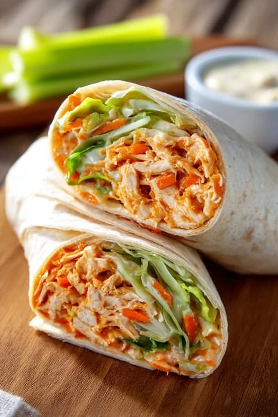 Buffalo Chicken Wraps