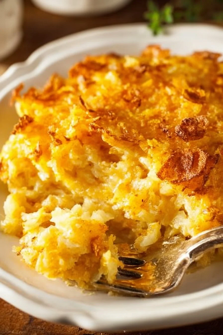 Cheesy Hash Brown Casserole (Funeral Potatoes)