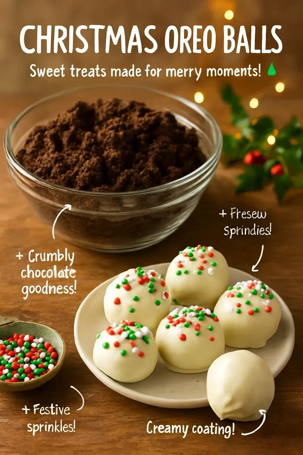 Christmas Oreo Balls