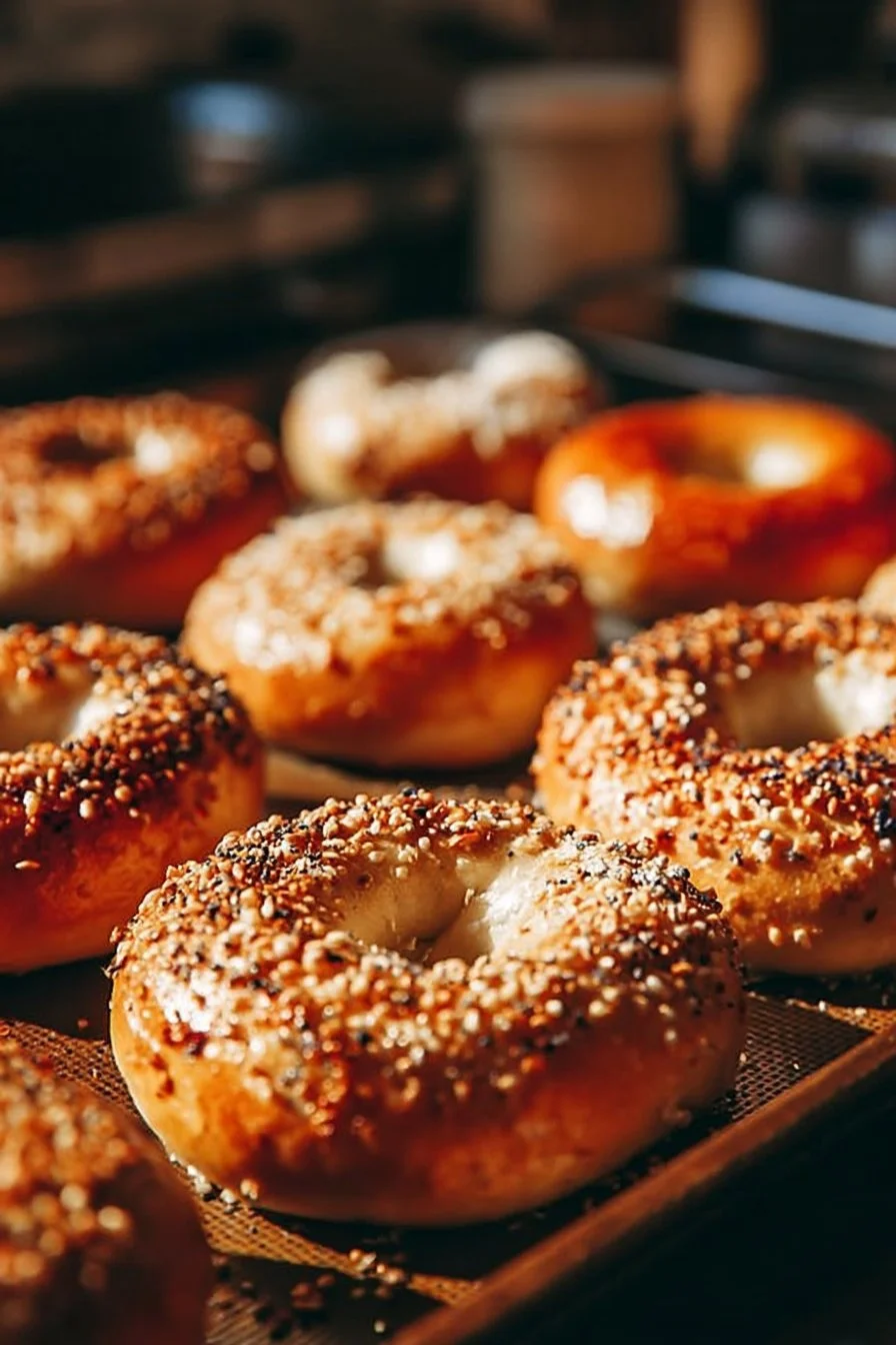Cottage Cheese Bagels