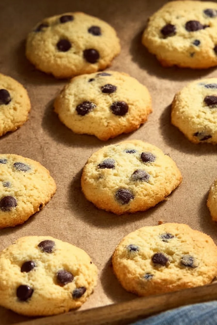 Cottage Cheese Chocolate Chip Cookies (Gluten Free, High Protein)