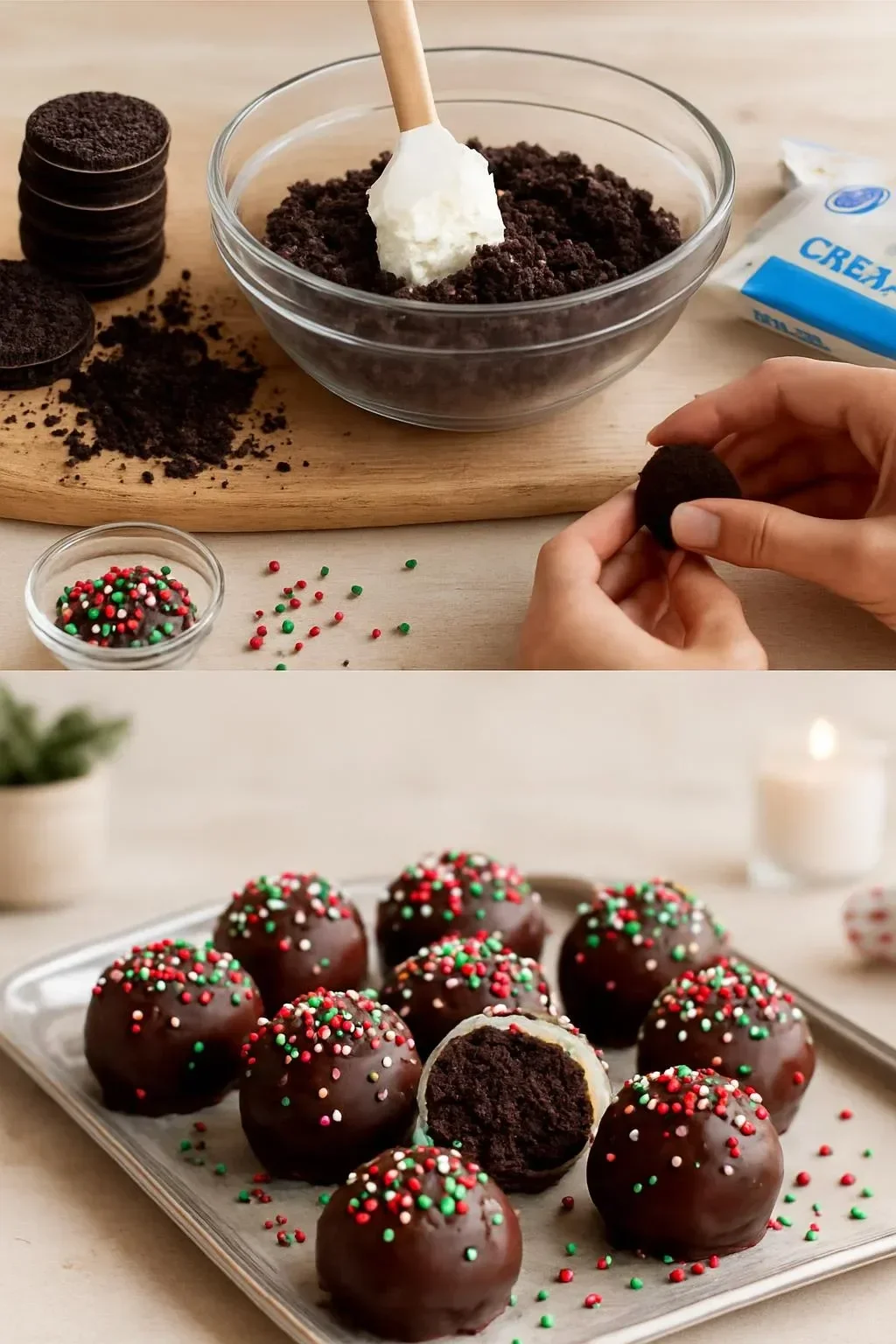 Easy Oreo Truffles (only 3 ingredients!)