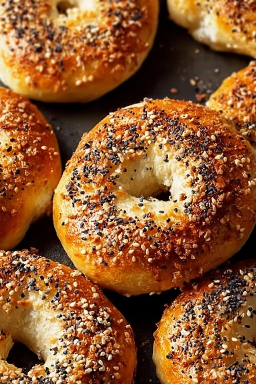 Greek Yogurt Bagels
