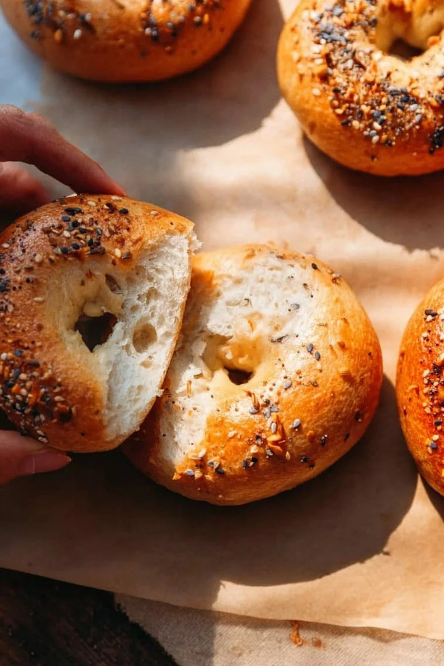 Greek Yogurt Bagels