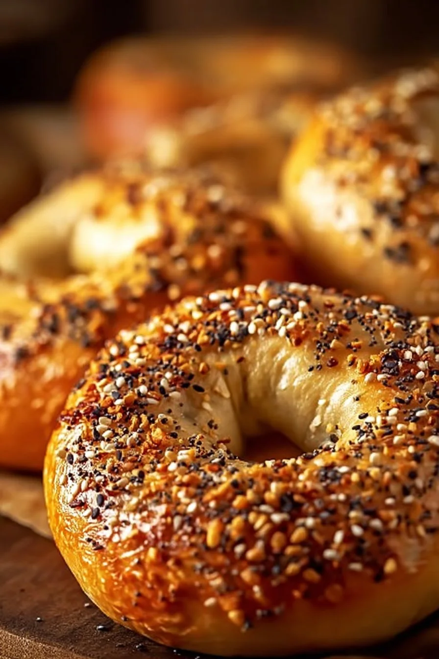 Greek Yogurt Bagels