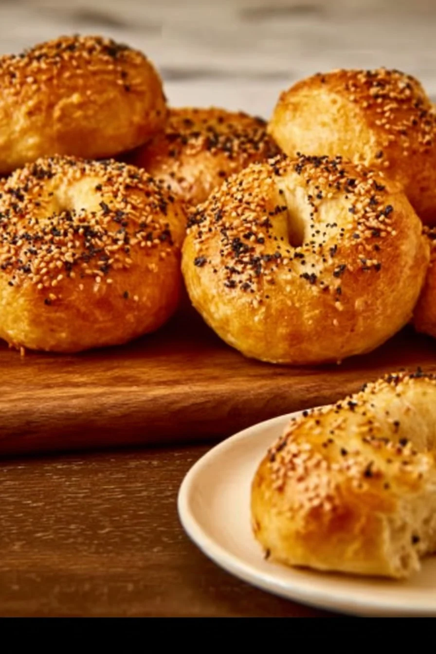 Greek Yogurt Bagels: Easy High Protein Bagels