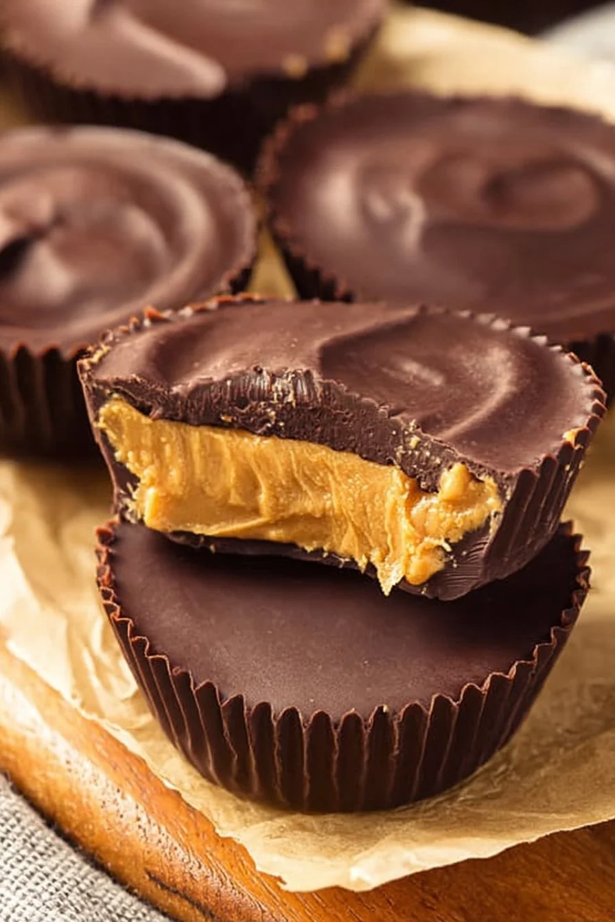 Homemade Chocolate Peanut Butter Cups