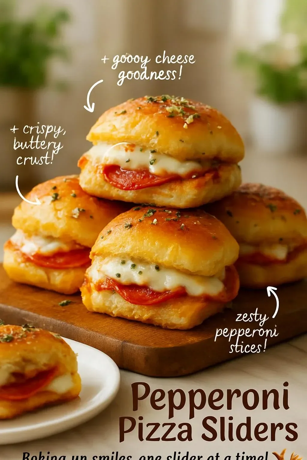 Pepperoni Pizza Sliders
