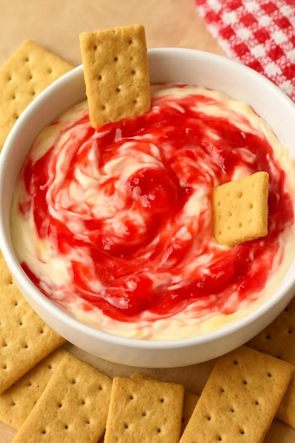 Strawberry Cheesecake Dip recipe – by The Toasty Kitchen #cheesecakedip #strawberrycheesecake #nocook … | Easy Dip Recipes, Easy Dessert Recipes, Delicious Dessert Food